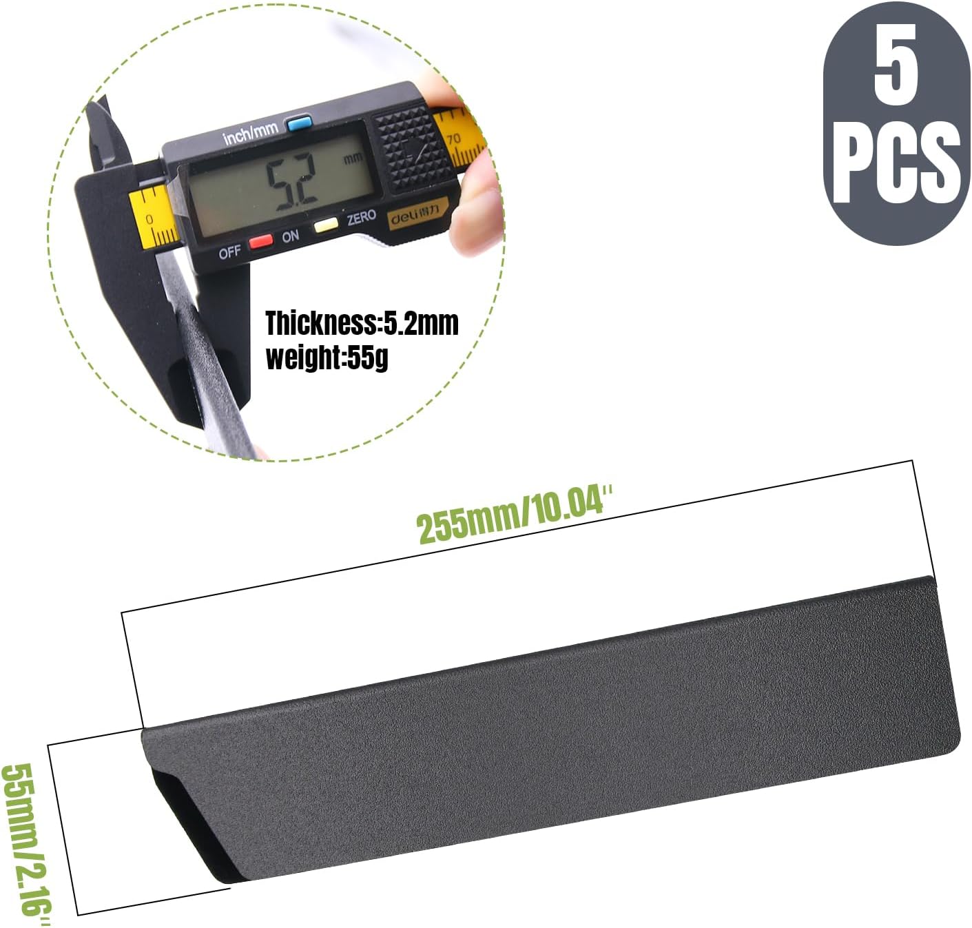 3pcs Universal Knife Edge Guards for 3.5'' Paring Fruit Knife, Kitchen Safety Knife Sheath Sleeves ABS Knife Cover Case Knife Blade Protectors