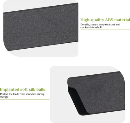 3pcs Universal Knife Edge Guards for 3.5'' Paring Fruit Knife, Kitchen Safety Knife Sheath Sleeves ABS Knife Cover Case Knife Blade Protectors