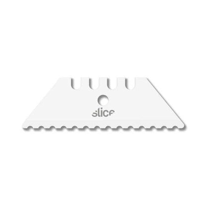 Slice 10523 Utility Blade, Serrated Edge, Never Rusts, Lasts 11x Longer Than Metal, Finger-Friendly Edge, 1 Pack