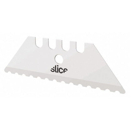 Slice 10523 Utility Blade, Serrated Edge, Never Rusts, Lasts 11x Longer Than Metal, Finger-Friendly Edge, 1 Pack