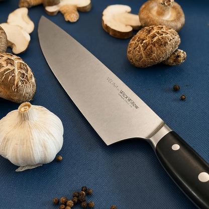 8” Chef Knife – Ultra Sharp German Steel, Ergonomic Handle