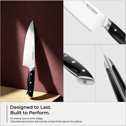 8” Chef Knife – Ultra Sharp German Steel, Ergonomic Handle