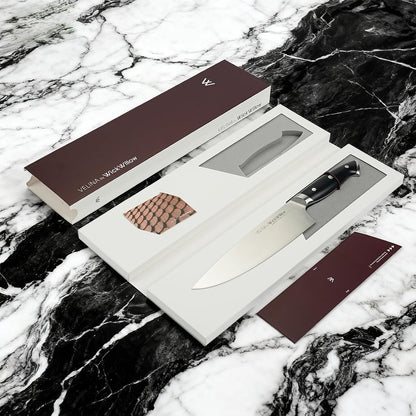 8” Chef Knife – Ultra Sharp German Steel, Ergonomic Handle
