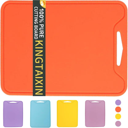 Flexible Silicone Cutting Boards For Kitchen 11.8''x 8.6'',BPA Free Silicone Cutting Board Kitchen Mat For Fruit and Vegetables, Dishwasher Safe, Suitable For Both Indoor and Outdoor (Blue)