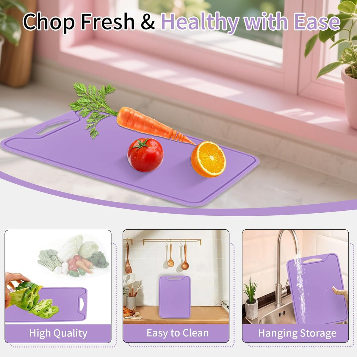 Flexible Silicone Cutting Boards For Kitchen 11.8''x 8.6'',BPA Free Silicone Cutting Board Kitchen Mat For Fruit and Vegetables, Dishwasher Safe, Suitable For Both Indoor and Outdoor (Blue)