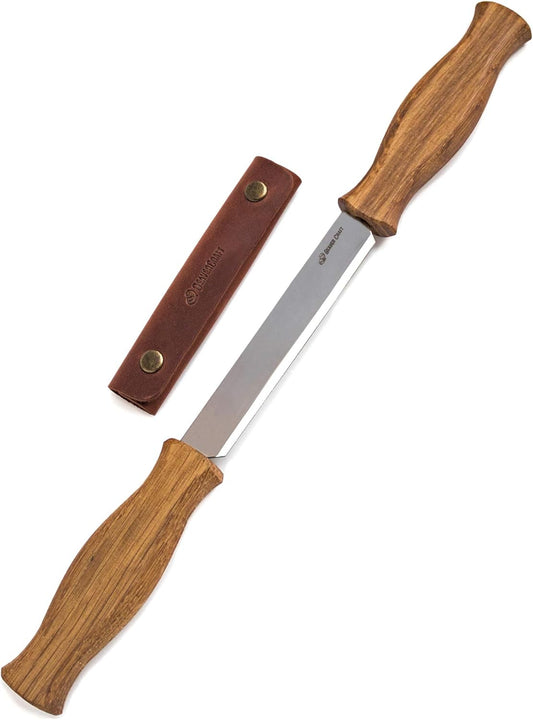 Draw Knife DK1-4,3" Straight Shave Wood Carving Tools Woodworking Hand Tool Wood Carving Draw Knife (DK1s)