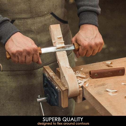 Draw Knife DK1-4,3" Straight Shave Wood Carving Tools Woodworking Hand Tool Wood Carving Draw Knife (DK1s)