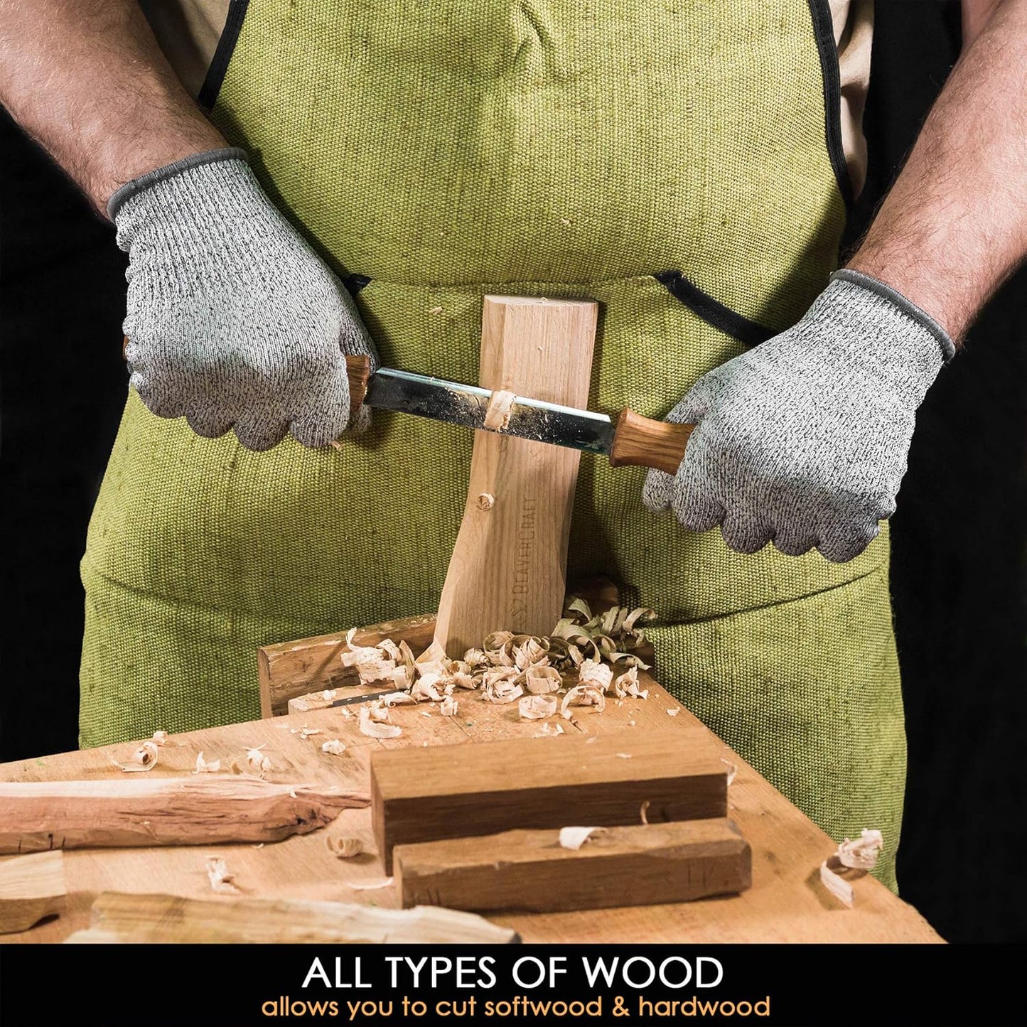 Draw Knife DK1-4,3" Straight Shave Wood Carving Tools Woodworking Hand Tool Wood Carving Draw Knife (DK1s)