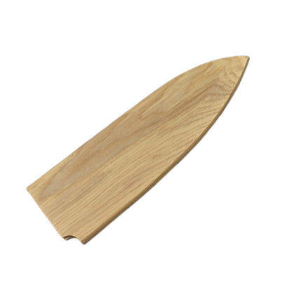 Handmade Natural Beech Wood Japanese Chef Knives Magnetic Sheath Sakimaru Yanagiba Santoku Sakimaru Kiritsuke Deba Eel Knife Sheath Case Holder Wooden Cover (Sakimaru,300MM)
