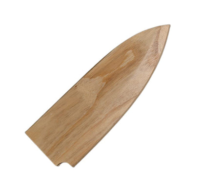 Handmade Natural Beech Wood Japanese Chef Knives Magnetic Sheath Sakimaru Yanagiba Santoku Sakimaru Kiritsuke Deba Eel Knife Sheath Case Holder Wooden Cover (Sakimaru,300MM)