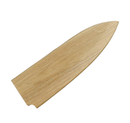 Handmade Natural Beech Wood Japanese Chef Knives Magnetic Sheath Sakimaru Yanagiba Santoku Sakimaru Kiritsuke Deba Eel Knife Sheath Case Holder Wooden Cover (Sakimaru,300MM)