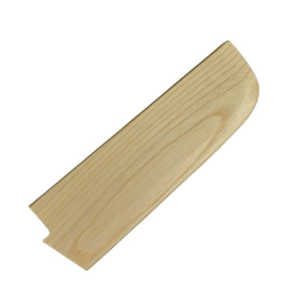 Handmade Natural Beech Wood Japanese Chef Knives Magnetic Sheath Sakimaru Yanagiba Santoku Sakimaru Kiritsuke Deba Eel Knife Sheath Case Holder Wooden Cover (Sakimaru,300MM)