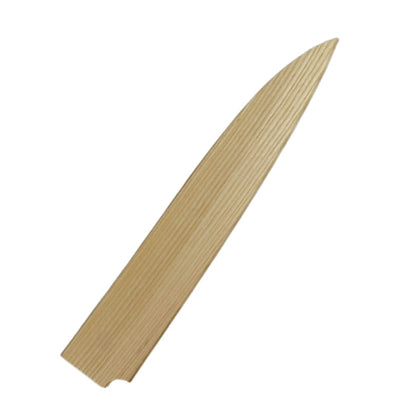 Handmade Natural Beech Wood Japanese Chef Knives Magnetic Sheath Sakimaru Yanagiba Santoku Sakimaru Kiritsuke Deba Eel Knife Sheath Case Holder Wooden Cover (Sakimaru,300MM)