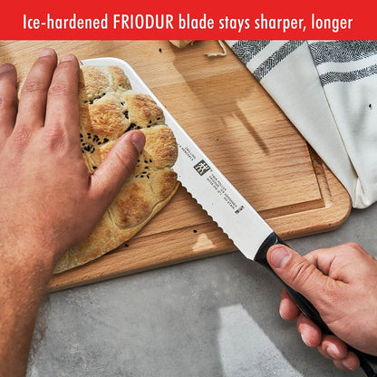 Twin Signature 15-Piece Razor-Sharp German Knife Block Set, Made in Company-Owned German Factory with Special Formula Steel perfected for almost 300 Years, Dishwasher Safe