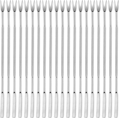 20PCS Stainless Steel Lobster Picks And Crab Forks, Seafood Picks | Stainless Steel Seafood Picks And Forks For Removing Crab And Lobster Meat. Durable Shellfish Tools For Seafood Lovers