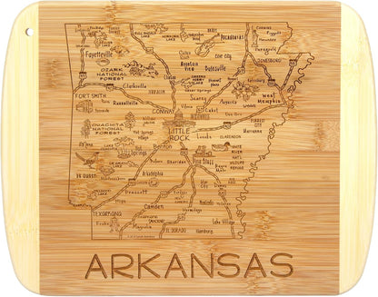 A Slice of Life New Jersey Engraved Map Cutting Board | 11” x 8.75” charcuterie board with engraved state map artwork. Smooth reverse side for food prep. Hang tie for wall display. - Colors B