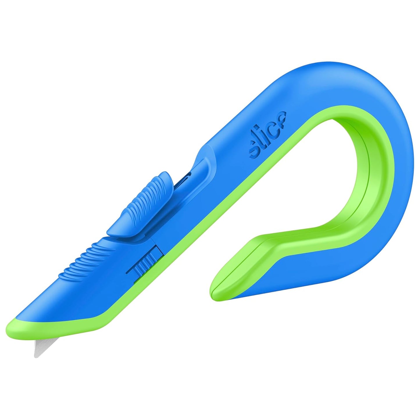 Slice - 10400 Box Cutter, 3 Position Manual Button with Ceramic Blade, Locking blade