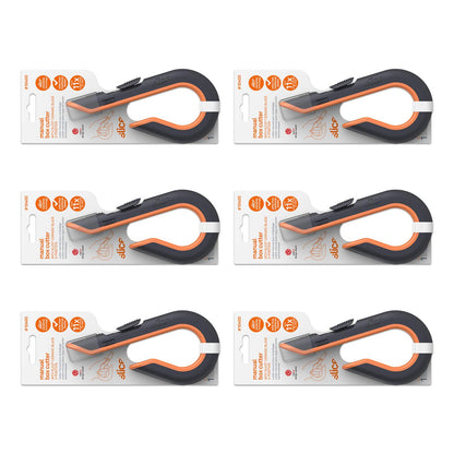 Slice - 10400 Box Cutter, 3 Position Manual Button with Ceramic Blade, Locking blade