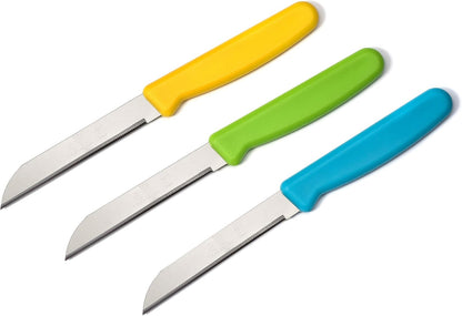 All-Purpose Knives Aerospace Precision Pointed Tip - Home And Kitchen Supplies - Serrated Steak Knives Set | Made in USA (Multicolor)
