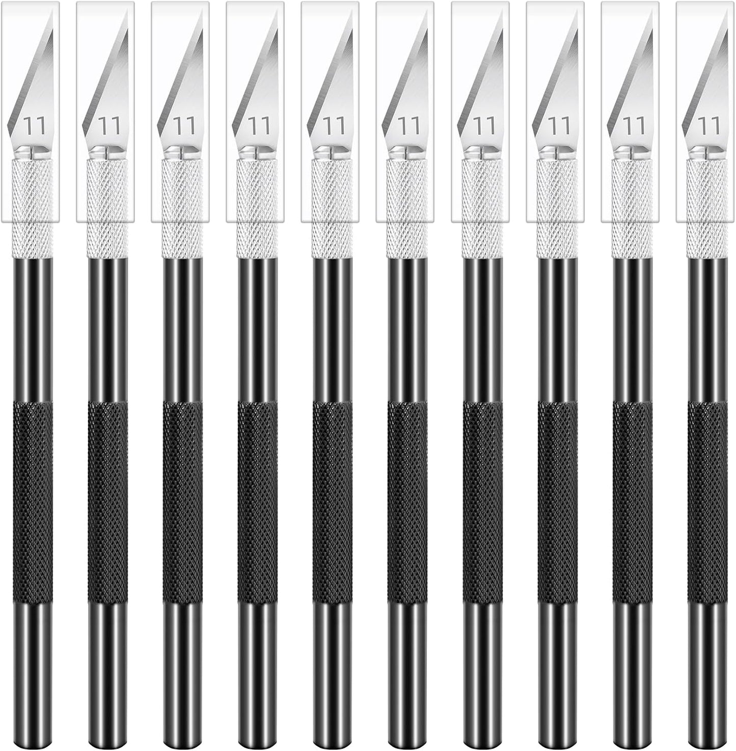 24 Pack Exacto Knives Bulk, Multicolor Craft Knife Set | Durable metal handles suit classrooms, workshops and group projects, Exacto knife sets support cutting, carving and trimming