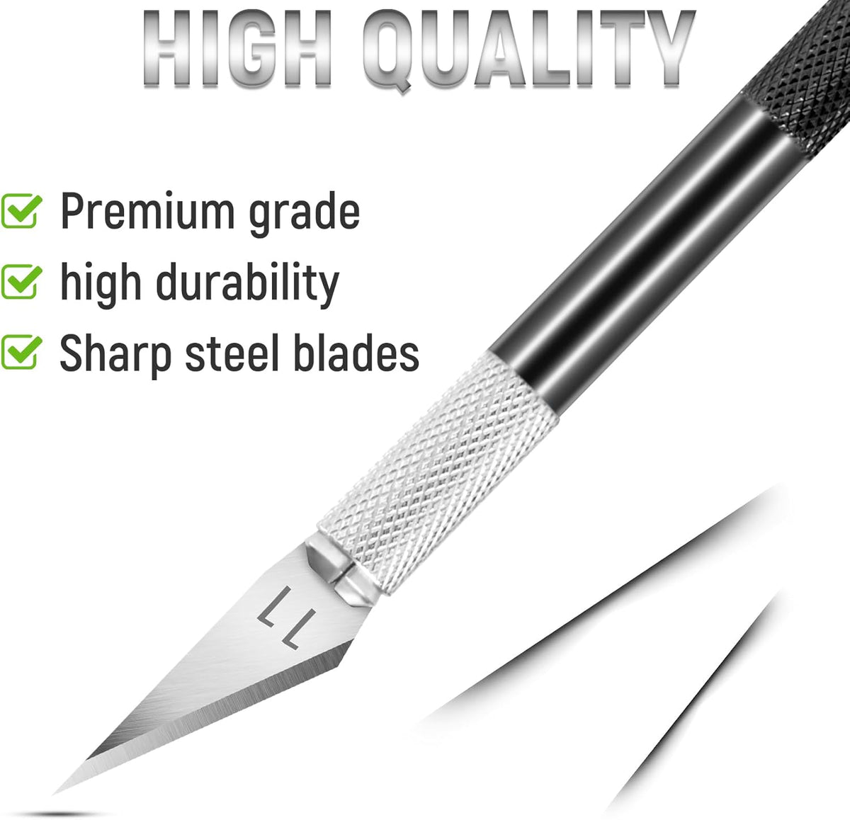 24 Pack Exacto Knives Bulk, Multicolor Craft Knife Set | Durable metal handles suit classrooms, workshops and group projects, Exacto knife sets support cutting, carving and trimming