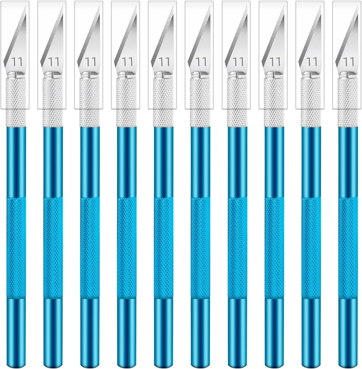 24 Pack Exacto Knives Bulk, Multicolor Craft Knife Set | Durable metal handles suit classrooms, workshops and group projects, Exacto knife sets support cutting, carving and trimming