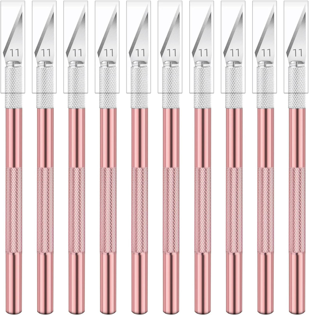 24 Pack Exacto Knives Bulk, Multicolor Craft Knife Set | Durable metal handles suit classrooms, workshops and group projects, Exacto knife sets support cutting, carving and trimming