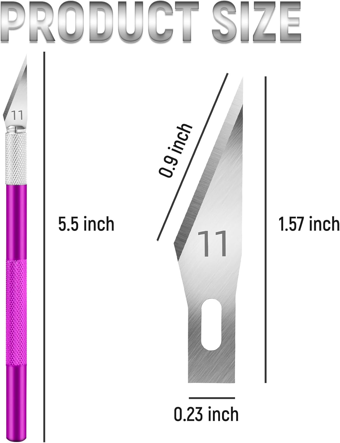 24 Pack Exacto Knives Bulk, Multicolor Craft Knife Set | Durable metal handles suit classrooms, workshops and group projects, Exacto knife sets support cutting, carving and trimming