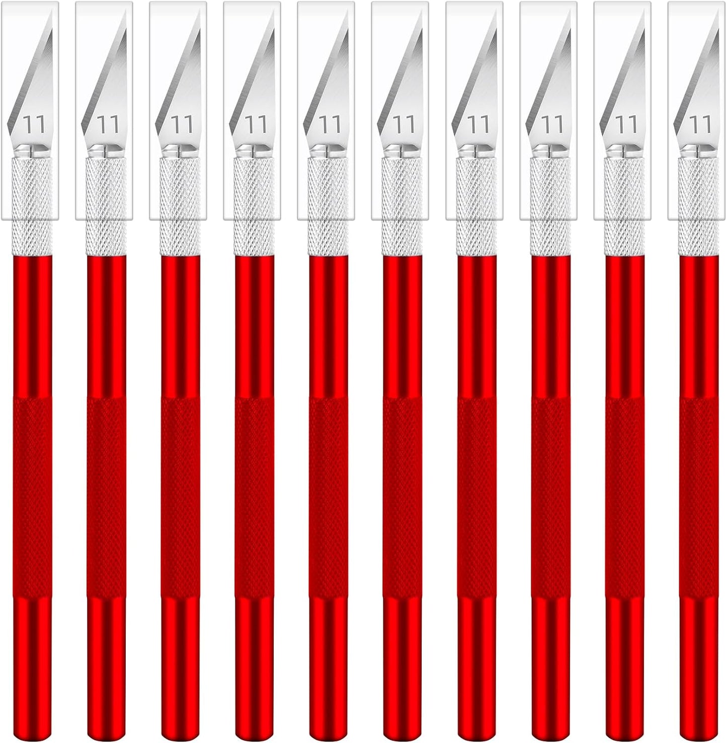 24 Pack Exacto Knives Bulk, Multicolor Craft Knife Set | Durable metal handles suit classrooms, workshops and group projects, Exacto knife sets support cutting, carving and trimming