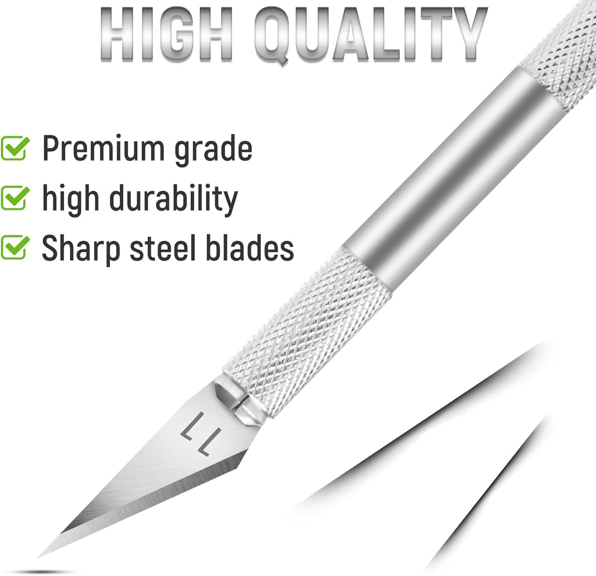 24 Pack Exacto Knives Bulk, Multicolor Craft Knife Set | Durable metal handles suit classrooms, workshops and group projects, Exacto knife sets support cutting, carving and trimming
