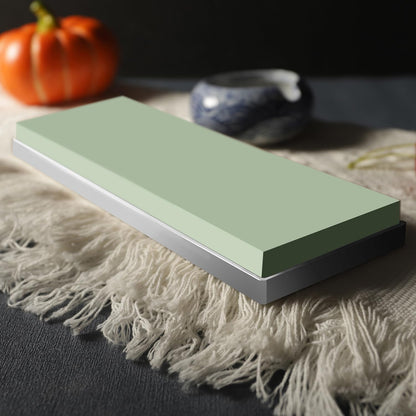 Diamond Whetstone Knife Sharpening Stone #400, Fast Cutting, Low Wear, Ideal for Hard Metals, Premium Knife Sharpener for Kitchen, with Non-Slip Base