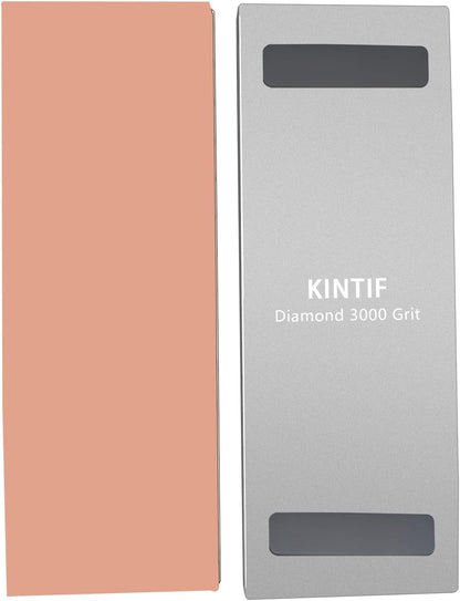 Diamond Whetstone Knife Sharpening Stone #400, Fast Cutting, Low Wear, Ideal for Hard Metals, Premium Knife Sharpener for Kitchen, with Non-Slip Base