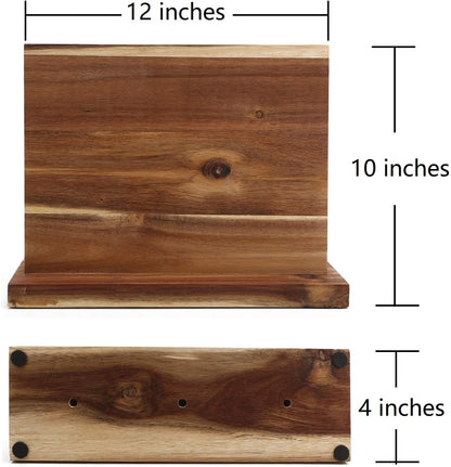 Magnetic Knife Holder,Universal Knife Block with Strong Magnet 12 X 10 Inches,Display Stand and Storage Rack