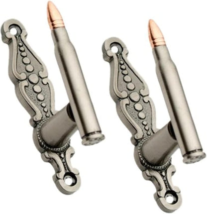 SZCO Supplies 4.25" Cast Metal Bullet Design Sword Hanger with Hardware
