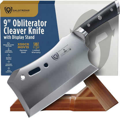 Obliterator 9" Meat Cleaver - 7CR17MOV Carbon Steel