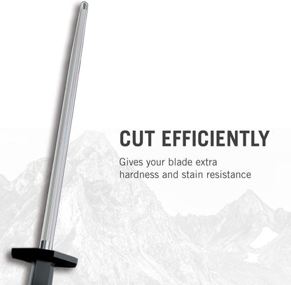 Swiss Army Cutlery Swiss Classic Fibrox Honing Steel, 10-Inch, Multicolor (6.8002.US1)