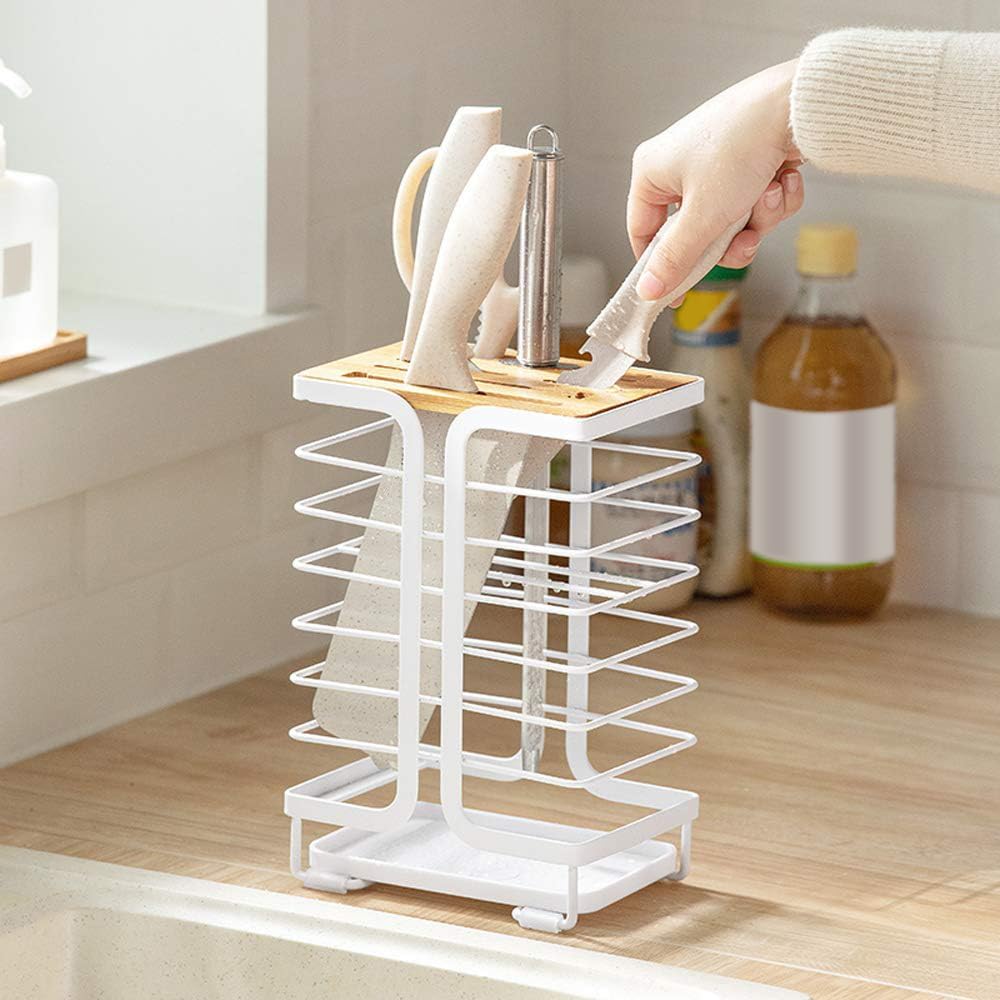 Knife Block Kitchen Knife Holder Storage Organizer