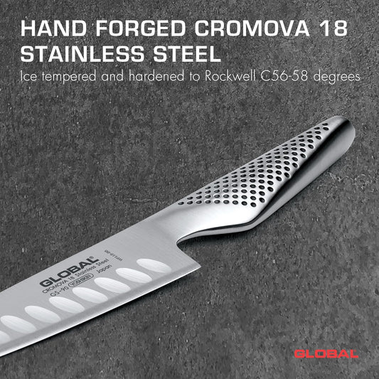 Global GS 90 5" Hollow Ground Santoku Knife GS 90