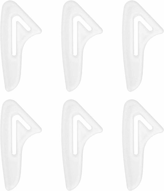 300Pcs Knife Tip Protector Cover 1.38" x 0.61" Plastic Anti-scratch Blade Tip Edge Guards for Kitchen Knife Protection Sleeves Cover, White