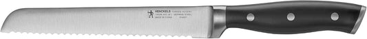 Forged Accent Razor-Sharp 8-inch Bread Knife, Cake Knife, Black, German Engineered Informed by 100+ Years of Mastery