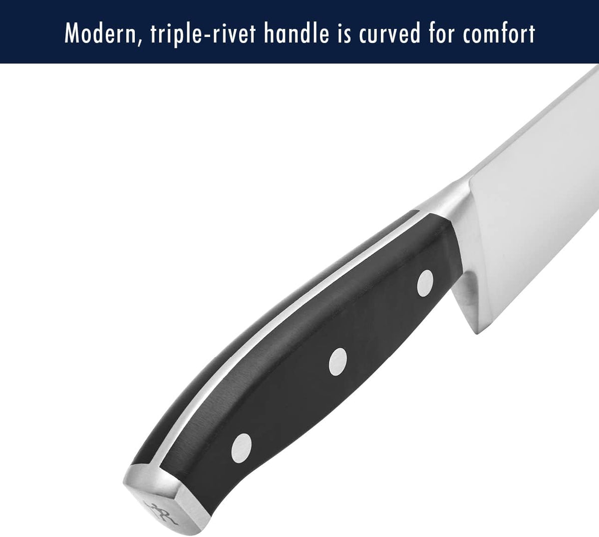 Forged Accent Razor-Sharp 8-inch Bread Knife, Cake Knife, Black, German Engineered Informed by 100+ Years of Mastery