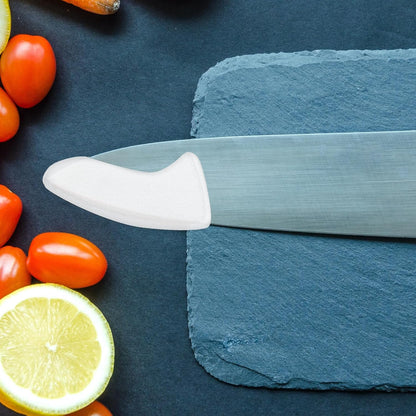 Knife Tip Protective Covers 250 Pack Transparent Cutter Tip Sleeves Lightweight Scratch-Resistant Guards for Kitchen Blade Safety and Storage