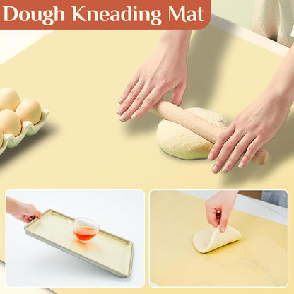 Silicone Baking Mat Roll, Reusable Baking Sheet Liners, 12 in x 6 ft | Free Cut to Size, Food-Grade, Non-Stick, Non-Slip, For Dough, Pastry, Air Fryer, Freeze Dryer, Oven Pan, Kitchen Counter