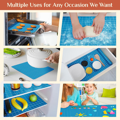 Silicone Baking Mat Roll, Reusable Baking Sheet Liners, 12 in x 6 ft | Free Cut to Size, Food-Grade, Non-Stick, Non-Slip, For Dough, Pastry, Air Fryer, Freeze Dryer, Oven Pan, Kitchen Counter