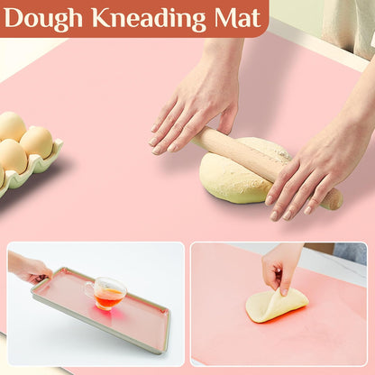 Silicone Baking Mat Roll, Reusable Baking Sheet Liners, 12 in x 6 ft | Free Cut to Size, Food-Grade, Non-Stick, Non-Slip, For Dough, Pastry, Air Fryer, Freeze Dryer, Oven Pan, Kitchen Counter