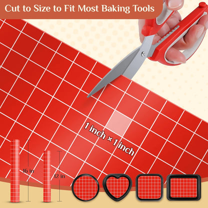 Silicone Baking Mat Roll, Reusable Baking Sheet Liners, 12 in x 6 ft | Free Cut to Size, Food-Grade, Non-Stick, Non-Slip, For Dough, Pastry, Air Fryer, Freeze Dryer, Oven Pan, Kitchen Counter