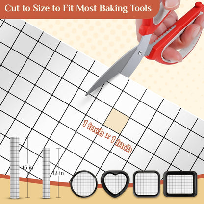 Silicone Baking Mat Roll, Reusable Baking Sheet Liners, 12 in x 6 ft | Free Cut to Size, Food-Grade, Non-Stick, Non-Slip, For Dough, Pastry, Air Fryer, Freeze Dryer, Oven Pan, Kitchen Counter