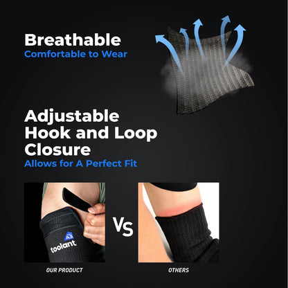 Cut Resistant Farmers Sleeves with Thumb Hole, Arm Protectors for Thin Skin and Bruising, for Gardening, Welding, Kitchen, Arm Guards for Biting, Pet Grooming, Grey, 1 Pair