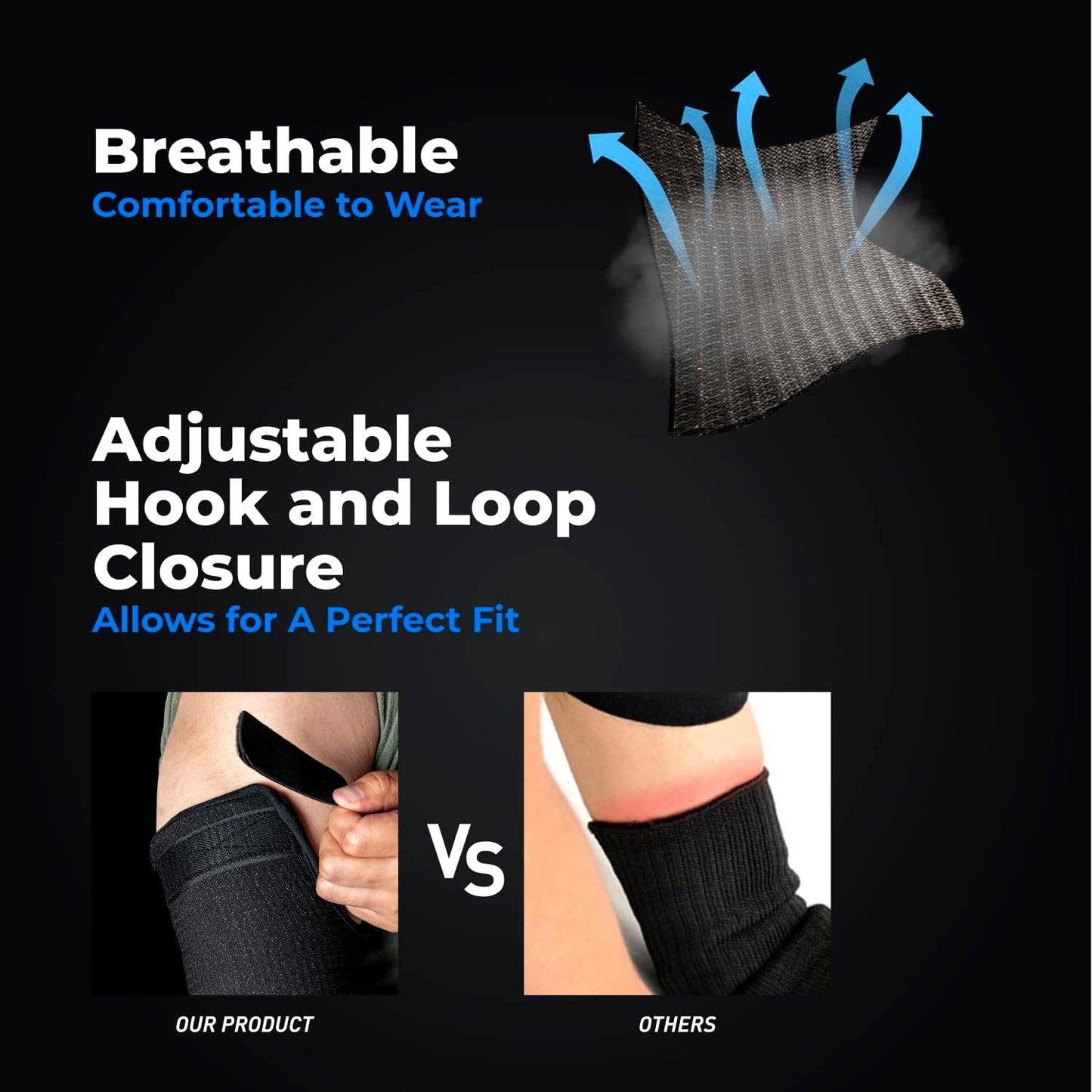 Cut Resistant Farmers Sleeves with Thumb Hole, Arm Protectors for Thin Skin and Bruising, for Gardening, Welding, Kitchen, Arm Guards for Biting, Pet Grooming, Grey, 1 Pair