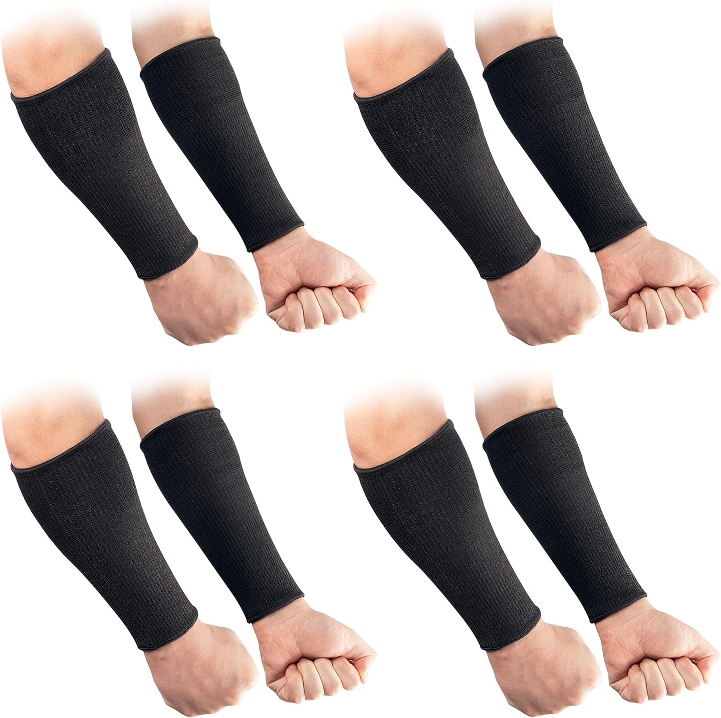 Cut Resistant Farmers Sleeves with Thumb Hole, Arm Protectors for Thin Skin and Bruising, for Gardening, Welding, Kitchen, Arm Guards for Biting, Pet Grooming, Grey, 1 Pair